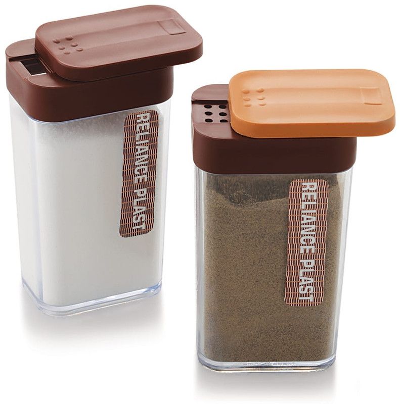 Bekner Seasoning Shaker Set Plastic