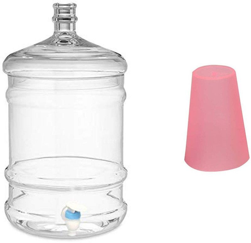 mastBus Unbreakable 20 Litre Water Can with Tap Bottled Water Dispenser