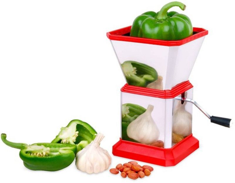 Cutter for Chilli,Garlic,Onion,Vegetable with Lid Vegetable Chopper Vegetable & Fruit Chopper  (1)