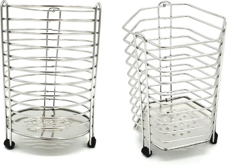 Maskey Empty Cutlery Holder Case  (Silver Holds 20 Pieces)