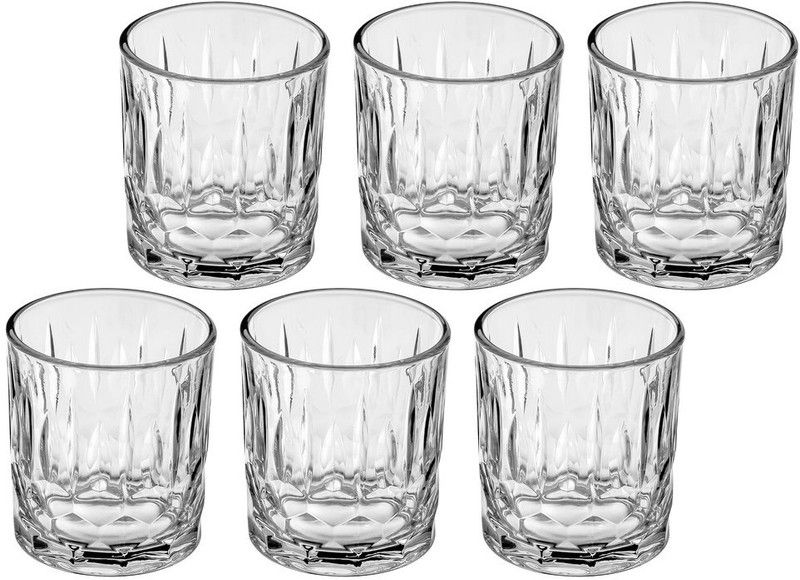 Sanjeev Kapoor (Pack of 6) SKB1057 Glass Set Water/Juice Glass  (240 ml, Glass, Clear)