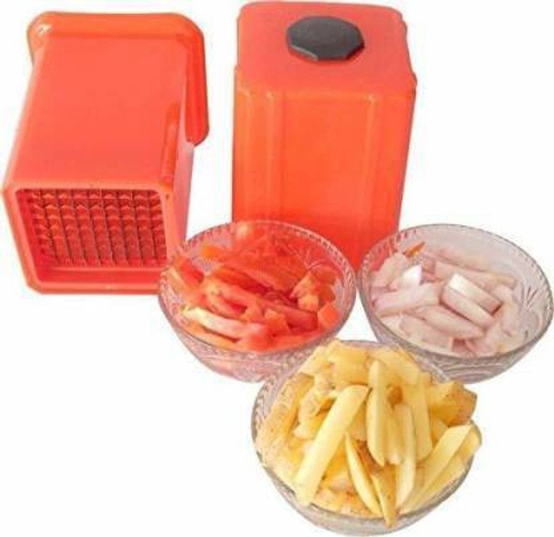 skyunion Potato Finger Chips Cutter & Chippers & Peeler Potato Slicer (1 Potato Cutter Vegetable & Fruit Scraper  (1)