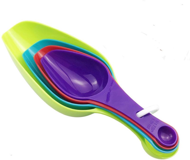 Rozatech Measuring Scoop ( 4 Pcs Pack ) Measuring Cup Set  (250 ml, 125 ml, 80 ml, 60 ml)