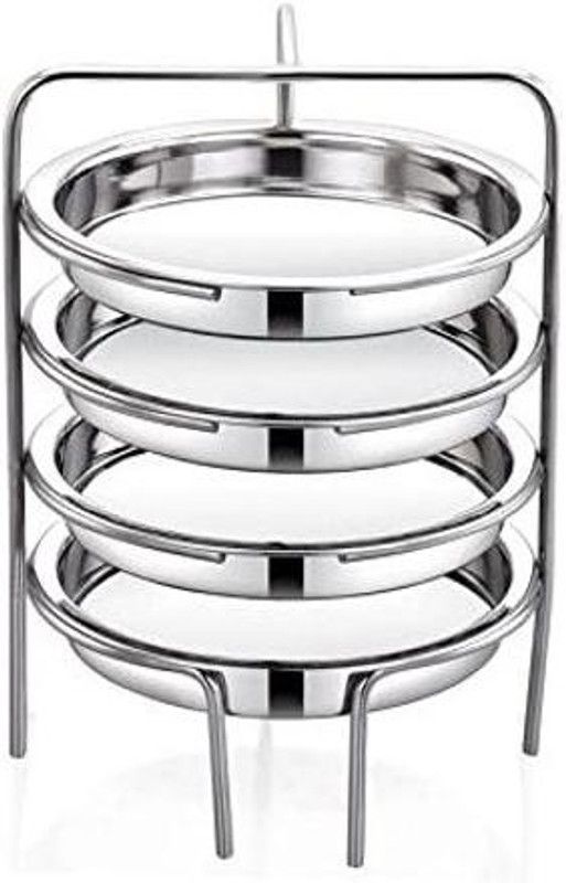 Expresso Stainless Steel Steamer 4 plates Stainless Steel Steamer  (0.18 L)
