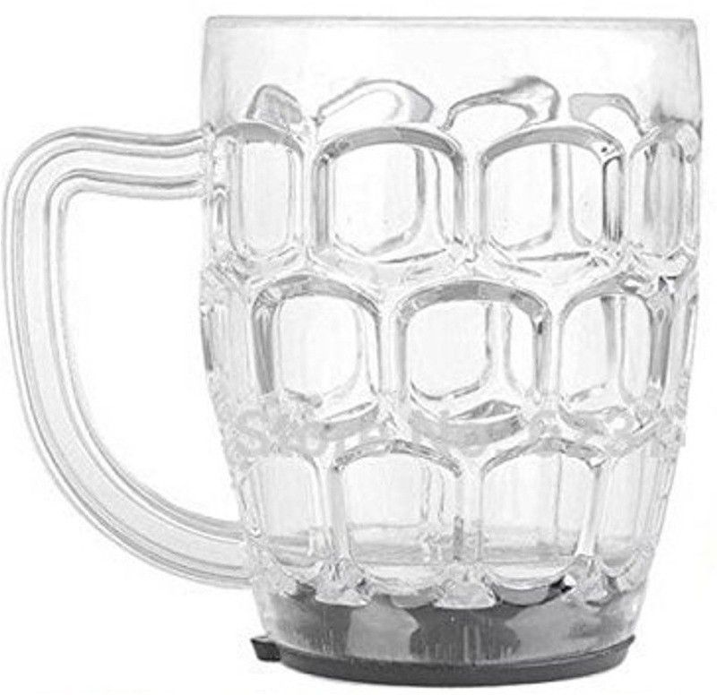 Disco Led 7 Colour Changing Liquid Activated Lights Plastic (250 ml) Plastic Coffee Mug  (250 ml)