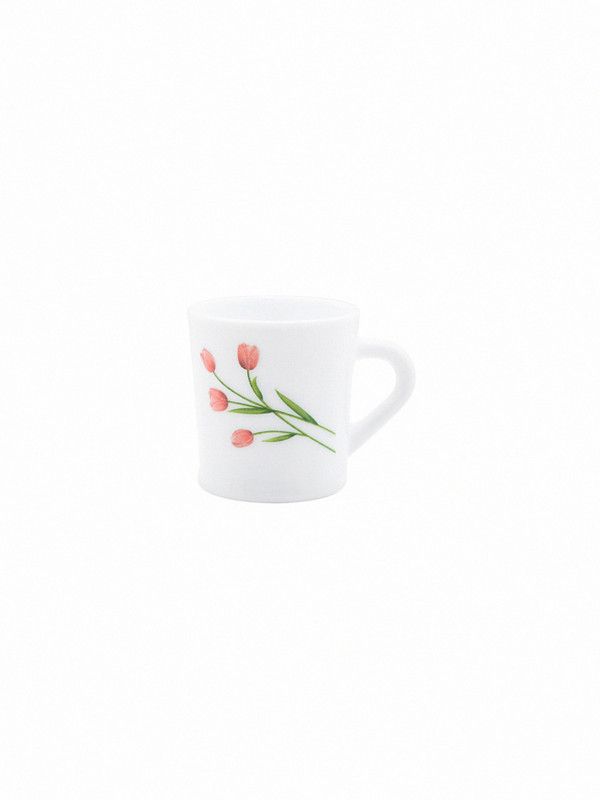 LAOPALA Pack of 12 Opalware Opalware Tea Cups/ Coffee Mugs  (White, Cup Set)