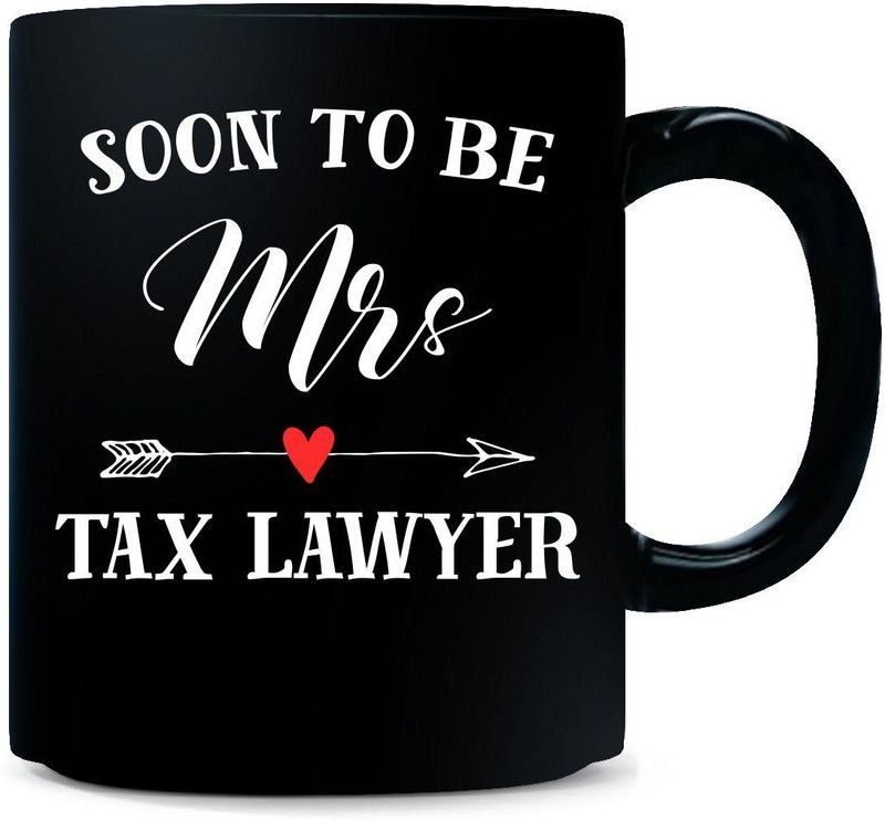 Gift Urself Soon To Be Mrs tax lawyer Womens Bridal Wedding Gift Ceramic Coffee Mug  (325 ml)