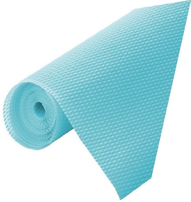 Alstra PVC (Polyvinyl Chloride) Drawer Mat  (Sky Blue, Free)