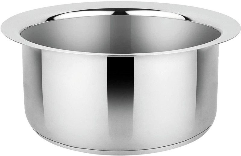 Super HK Bhagona/Patila/Tope Tope 3 L capacity 24 cm diameter  (Stainless Steel, Induction Bottom)