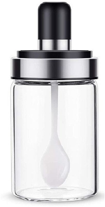 Dherik Tradworld Glass Utility Container - 300 ml  (Clear)