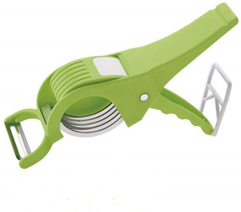 Mundal 5x vegetable cutter comes with unique 45mm radius round blades for better performance Vegetable & Fruit Grater & Slicer  (1 Piece Vegetable cutter)