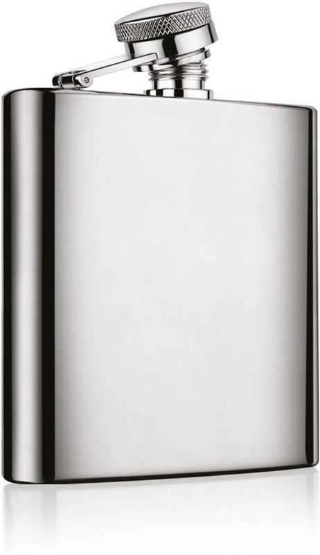 MENZY alcoholic beverage carrier Stainless Steel Hip Flask  (210 ml)