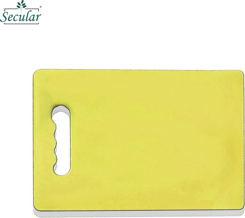 Secular Microfibre, Plastic Cutting Board  (Pack of 4 Dishwasher Safe)