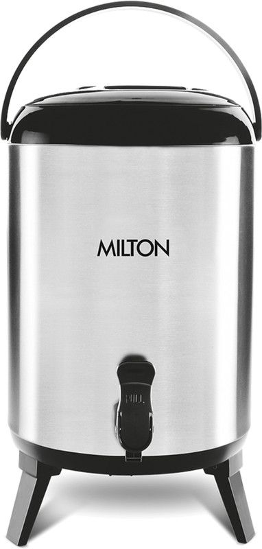 MILTON Thermo Steel Stellar 5 Lit Water Jug 4.6 L Flask  (Pack of 1, Silver, Steel, Plastic)