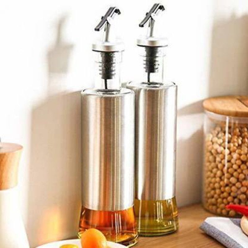 GOOD TO GREAT CREATION 500 ml Cooking Oil Dispenser Set  (Pack of 2)