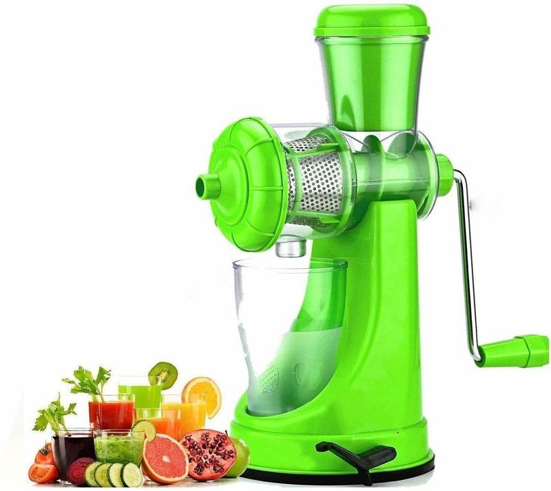 DAYARAM Plastic Hand Juicer  (Green Pack of 1)