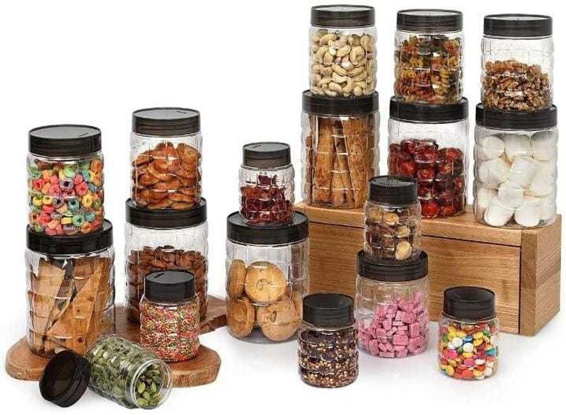 NAYASA Plastic Cereal Dispenser - 750 ml  (Pack of 3, White)