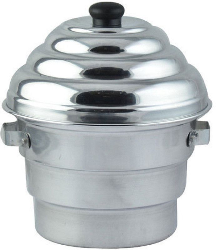 KUBER INDUSTRIES Aluminium Idli Maker Cooker With 4 Plates+ 3 Plates Steamers (2 Dhokla Plate + 1 Patra Plate) , 9.5 Diameter (Idco04) Induction & Standard Idli Maker  (4 Plates , 11 Idlis )