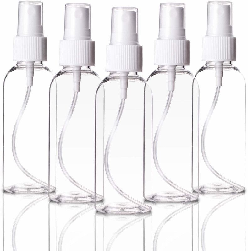 Elecsera Spray Bottle (Pack Of 5) 100 ml 100 ml Bottle  (Pack of 5, White, Plastic)