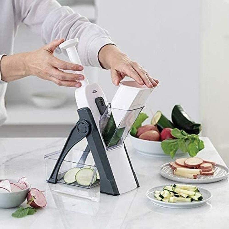 Ahuja trading Spring Slicer Safety Holder Ideal Mandoline for Multipurpose Vegetable Vegetable Slicer  (Pack of 1)