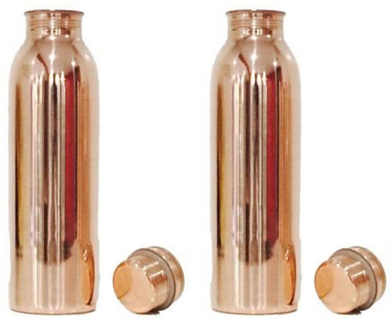 ALFA ACB_06 1000 ml Bottle  (Pack of 2, Brown, Copper)