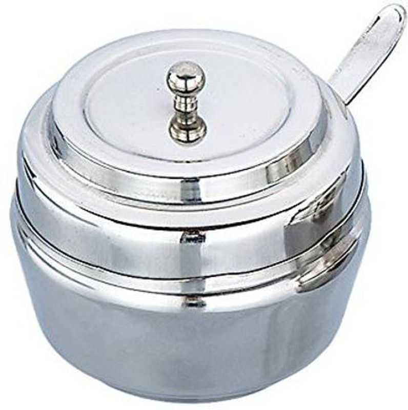 Expresso Steel Utility Container - 130 ml  (Pack of 2, Silver)