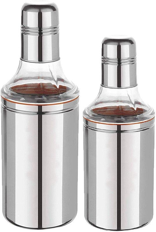 KUBER INDUSTRIES 1000 ml, 750 ml Cooking Oil Dispenser  (Pack of 2)