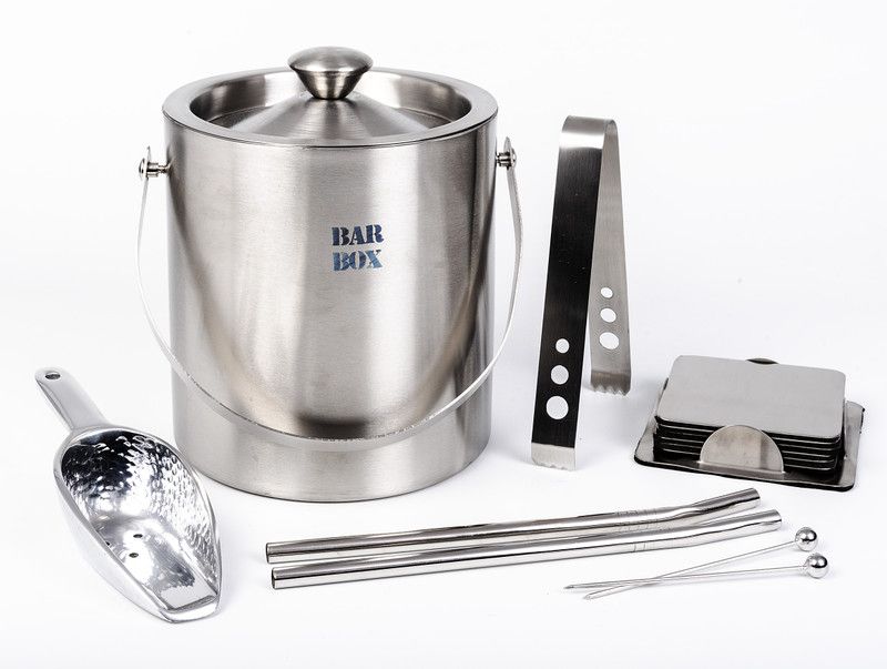 bar box 1.5 L Silver SS-Ice Bucket-13 Ice Bucket