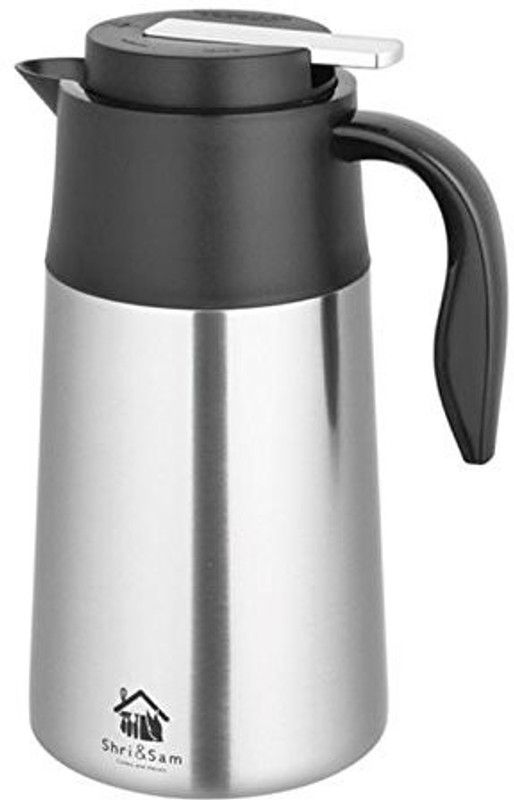 Shri & Sam High Grade Stainless Steel 1350 ml Flask  (Pack of 1, Silver, Steel)