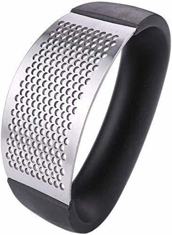 A K different Steel garlic press Garlic Press  (Black, Silver)