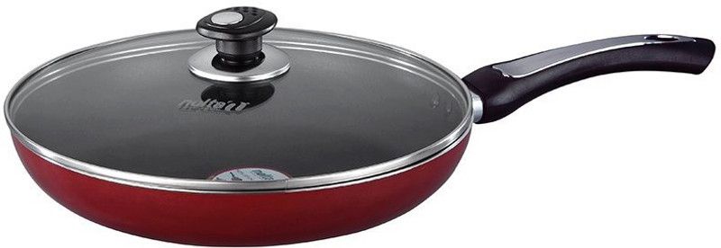 Nolta Pot 24 cm diameter 2 L capacity with Lid  (Aluminium, Non-stick, Induction Bottom)