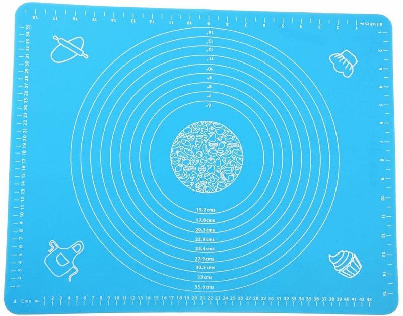 rudra enterprises Silicone Baking Mat, Non-Stick BPA Free Size: 37 cm X 28 cm Food-grade Silicone Baking Mat  (Pack of 1)