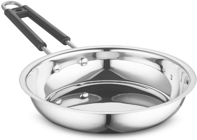 Arnav Fry Pan 19 cm diameter 0.7 L capacity  (Stainless Steel)