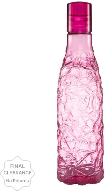 Flipkart SmartBuy Designer Mosaic Water Bottle - 1000ml - PET  (Pack of 1, Pink, PET)