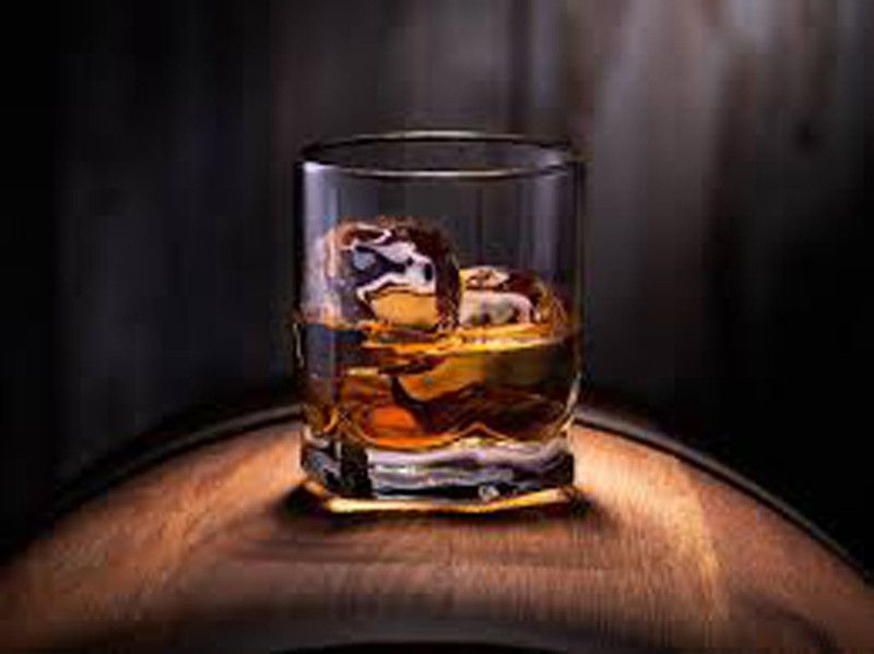 MRIYANGNI (Pack of 2) NBHR107 Glass Set Whisky Glass  (300 ml, Glass, Clear)