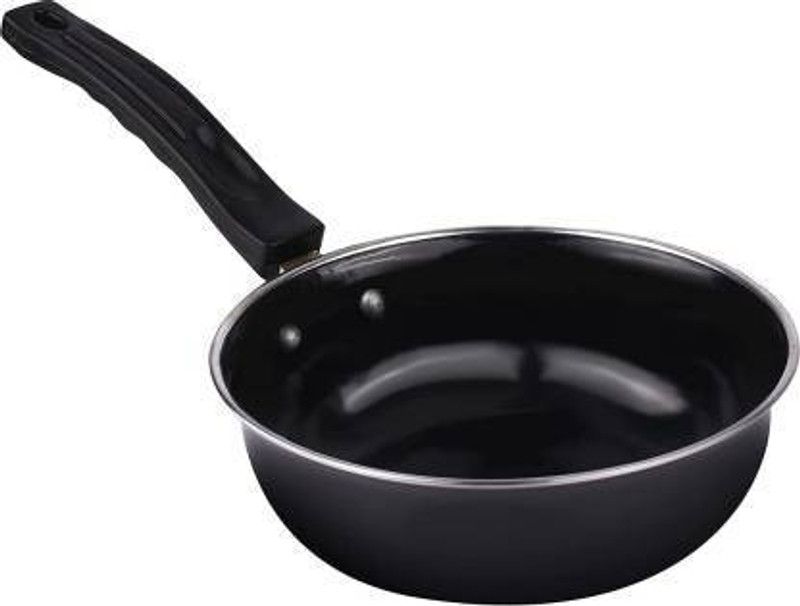 ABOGLINE tadka pan Tadka Pan 15 cm diameter 600 L capacity  (Iron, Non-stick, Induction Bottom)