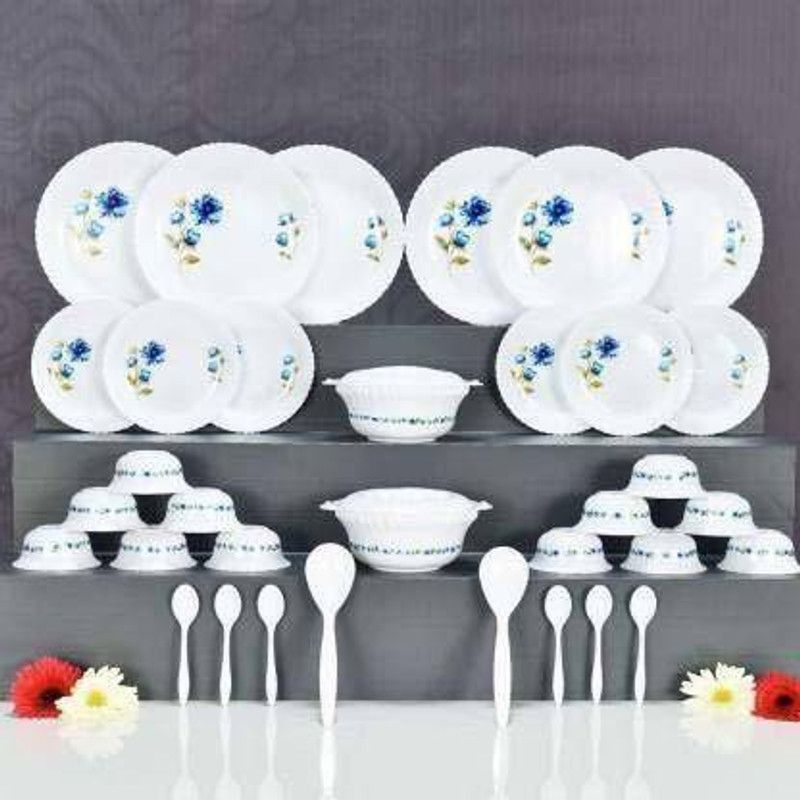 PP (Polypropylene) DINNER SET OF 2 Dinner Set  (Microwave Safe)