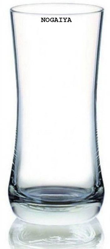 NOGAIYA NGDF48 Glass Water/Juice Glass  (300 ml, Glass, White)