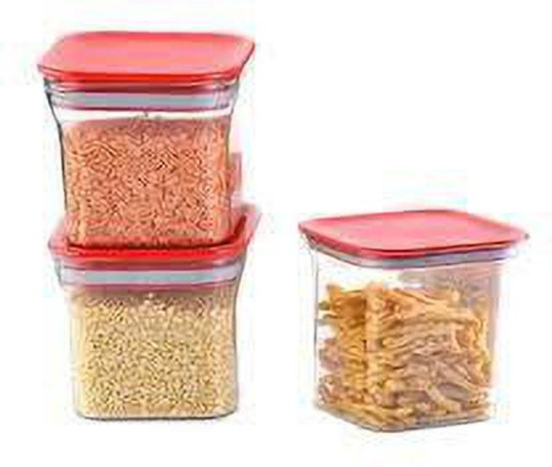 SACHI COLLECTION Plastic Cereal Dispenser - 600 ml  (Pack of 2, Multicolor)