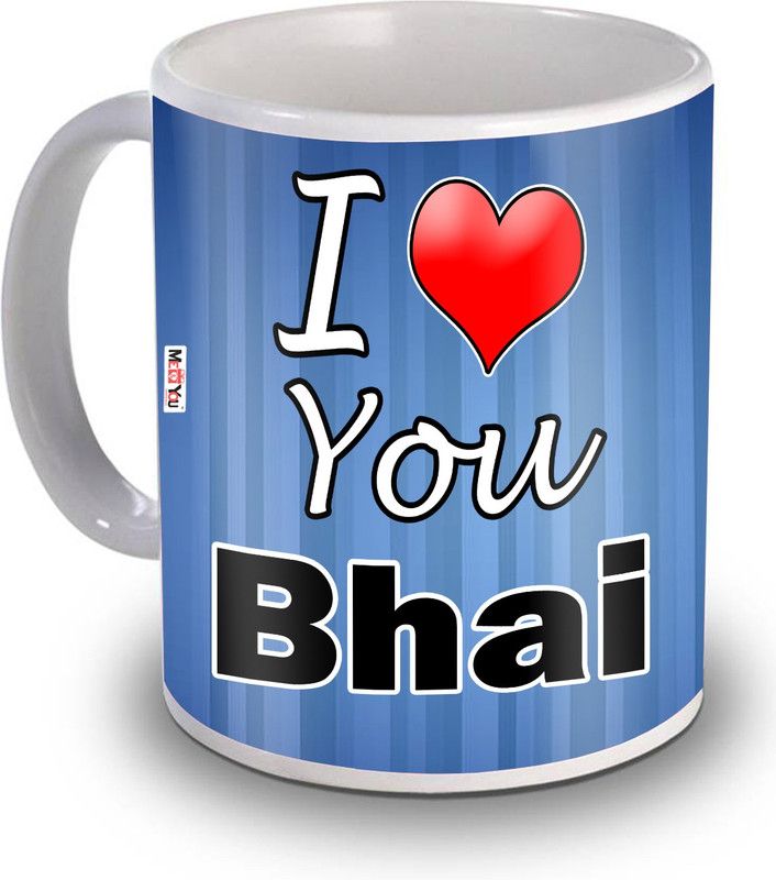 ME&YOU Quoted on Rakhi IZ19STBrotherMu-46 Ceramic Coffee Mug  (325 ml)
