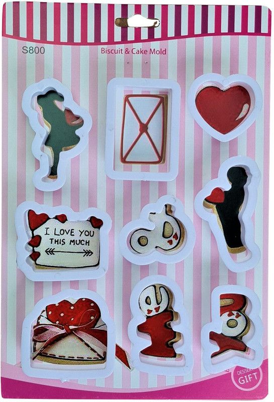 BakeGuru Unicorn Design Multi Design Fondant & Cookie Cutter