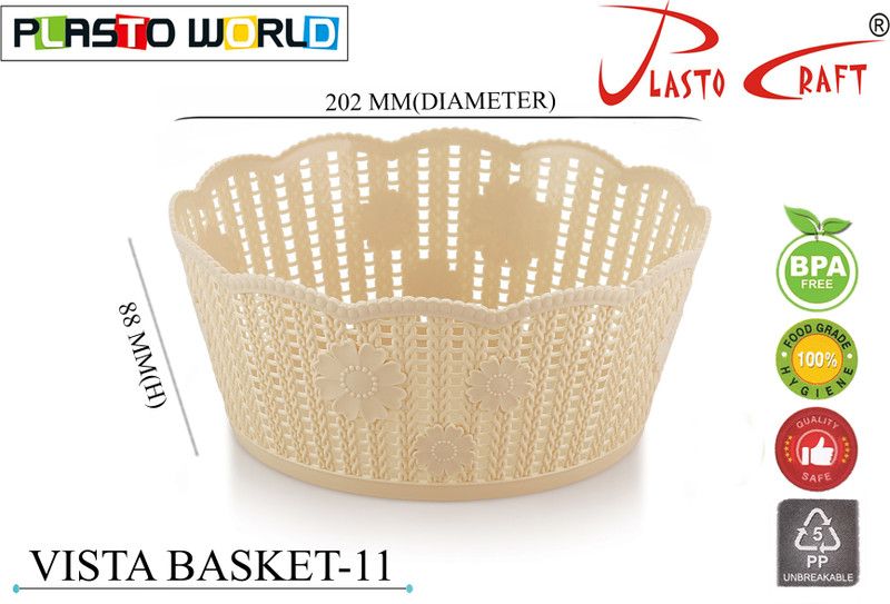 Plastocraft BASKET Storage Basket  (Pack of 1)