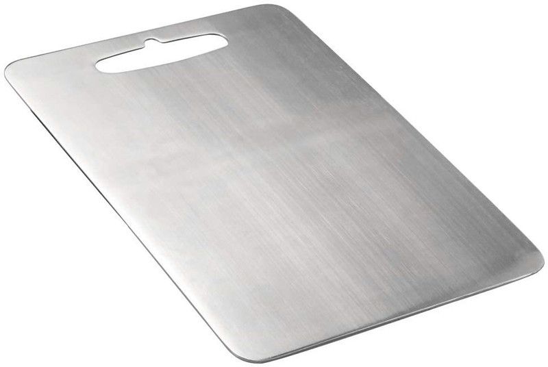 Beautiful Kitchen - Stainless Steel Cutting |Chopping Board|Anti-Bacterial Anti-Rust|Multipurpose Steel Cutting Board  (Steel Pack of 1 Dishwasher Safe)
