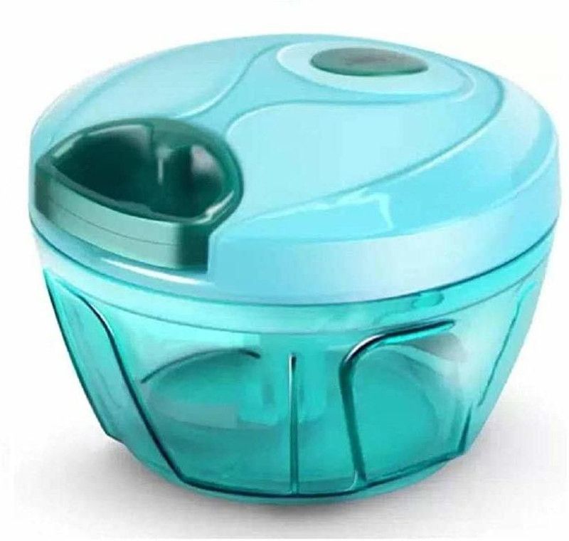 shivdooti 3 Blade Thread with 1 plastic blade Chopper for Vegetable\Fruits\Sauces\Chutney\Soup|Foods for Infants\Cake Filling Vegetable Chopper  (1)