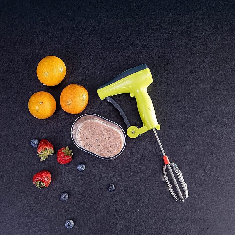 Know Show Power-free Hand Blender and Beater with High Speed Operation Plastic Ball Whisk