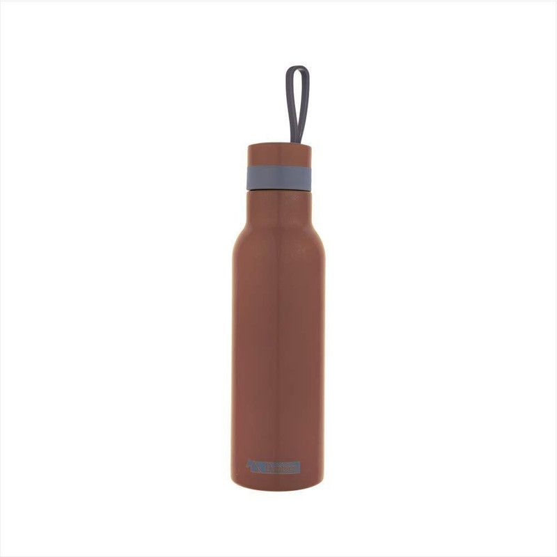 DUBBLIN Jewel Stainless Steel Sipper Water Bottle, Sports Water Bottle (Brown 1000ML) 1000 ml Bottle  (Pack of 1, Brown, Steel)