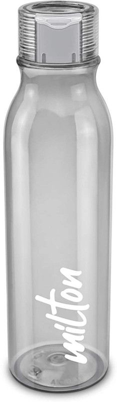 NameTag Milton Name Tag 1000 Water Bottle, Grey 1000 ml Bottle  (Pack of 1, Grey, Plastic)