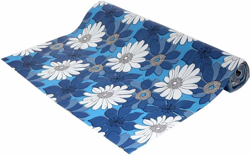 Dakshya Industries PVC (Polyvinyl Chloride) Drawer Mat  (Blue, Extra Large)