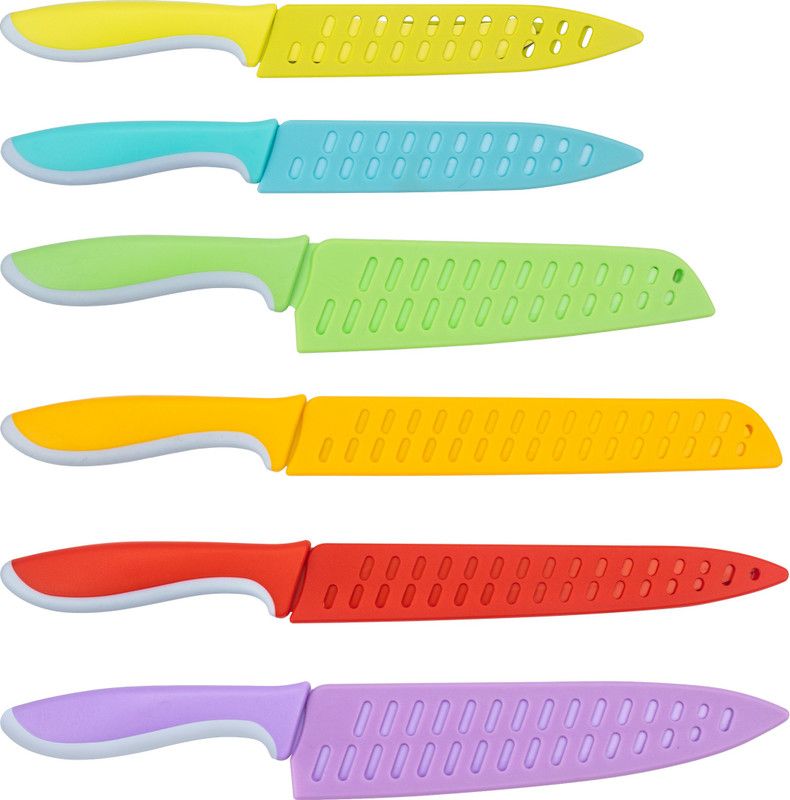 AGARO 6 Stainless Steel Knife Set