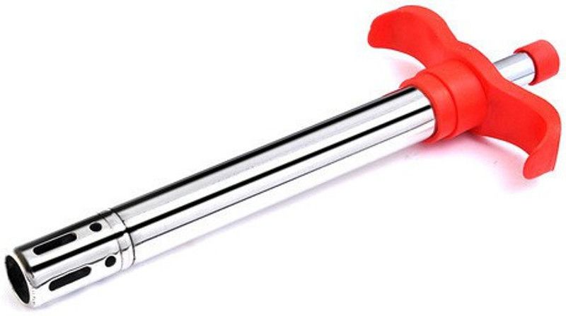 K Kudos Enterprise Aluminium Gas Lighter  (Silver, Pack of 1)